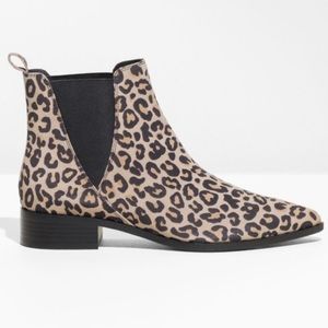 Leopard Chelsea booties